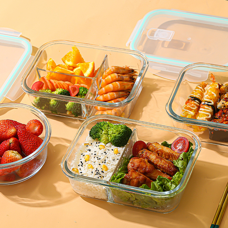 Bento Box - Стеклянный контейнер для хранения продуктов из