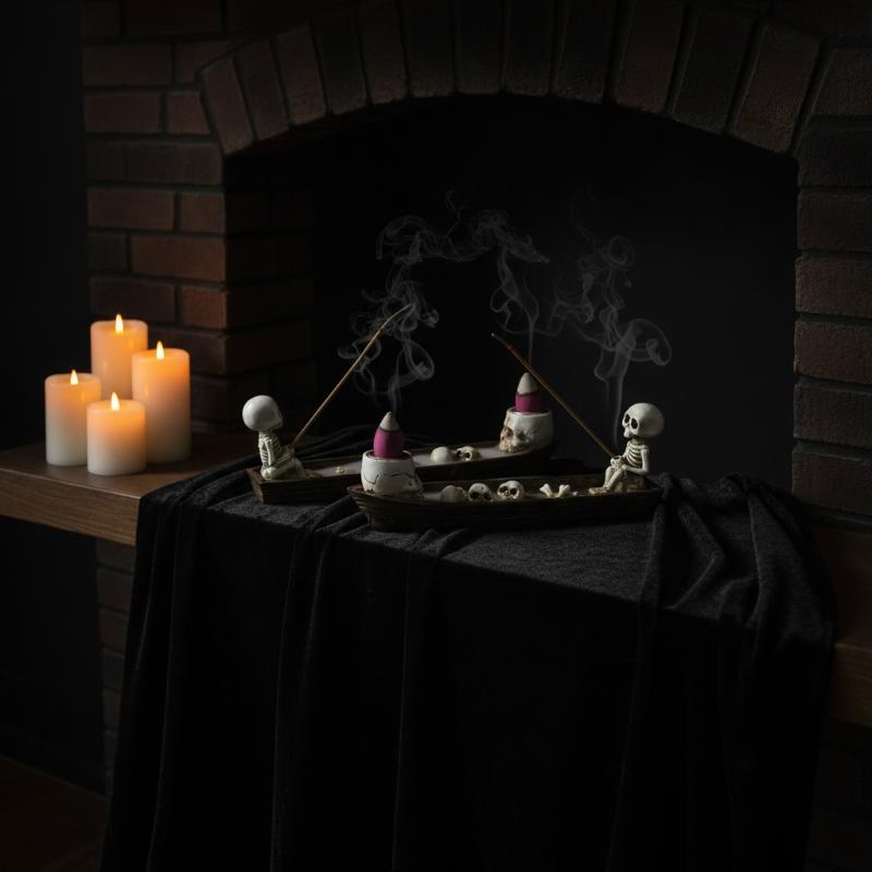 Incense Holder - Подставка для благовоний в виде черепа,