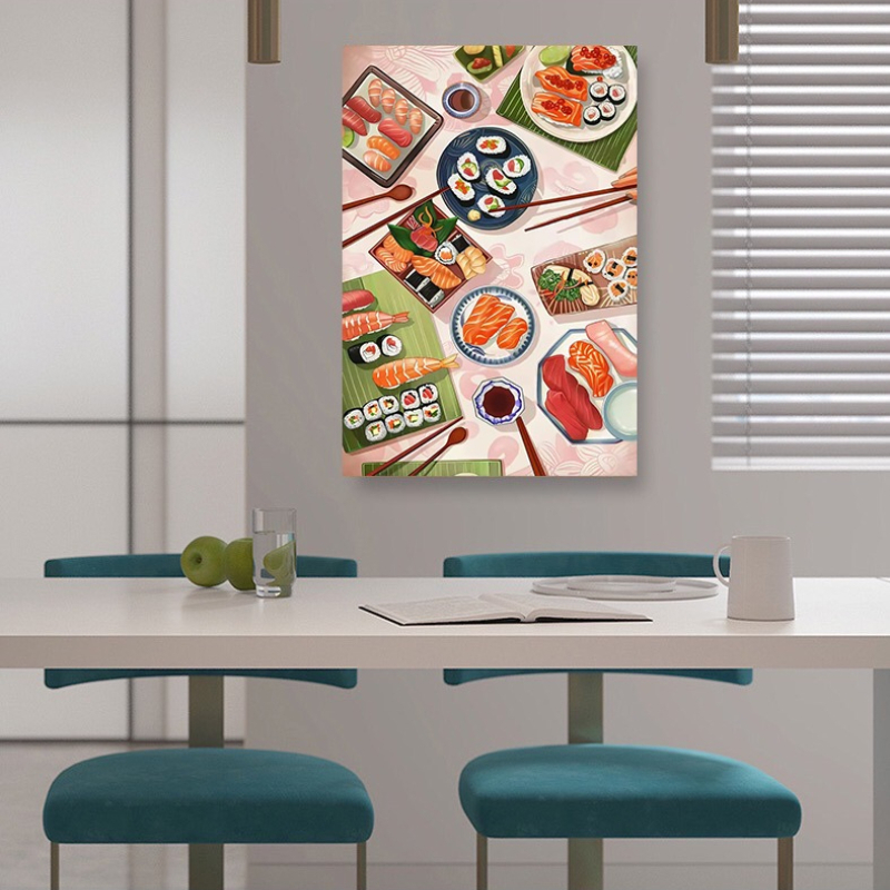 Постеры с изображением суши и  – обзор и цена Japanese Restaurant Lifestyle