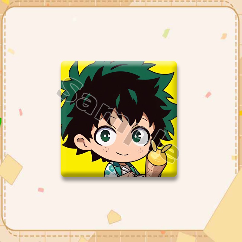 Квадратный значок Ochaco Izuku – обзор и цена Furoshiki