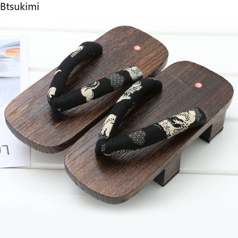 Женские геты, двухзубчатые сан – обзор и цена Geta Wooden Sandal