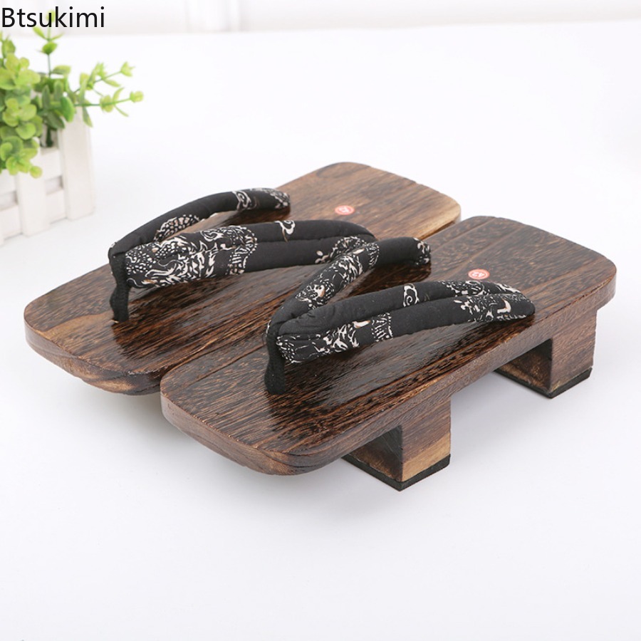 Женские геты, двухзубчатые сан – обзор и цена Geta Wooden Sandal
